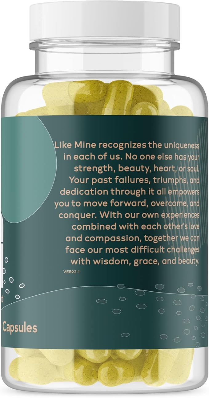 Like Mine Dong Quai (100 Capsules), Pure & Natural, No Fillers or Additives, Gluten Free, Herbal Supplement for Women