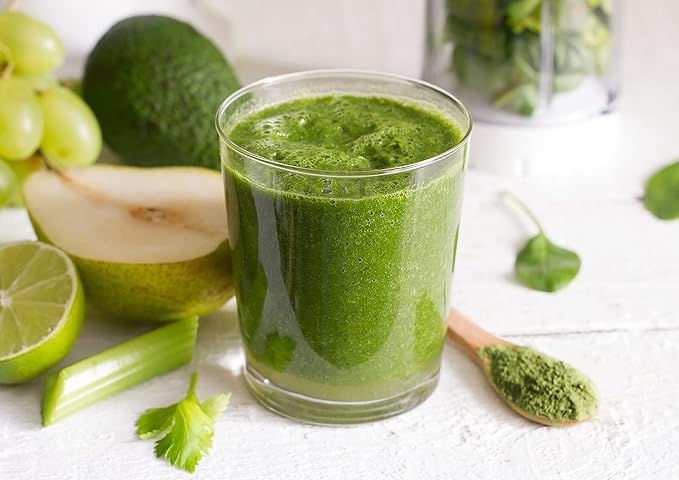 Food to Live Organic Alfalfa Powder, 12 Ounces - Non-GMO, Made from Raw Dried Whole Young Leaves, Vegan, Bulk, Great for Baking, Juices, Smoothies, Shakes, Tea, Drinks. for Dietary Fiber and Protein