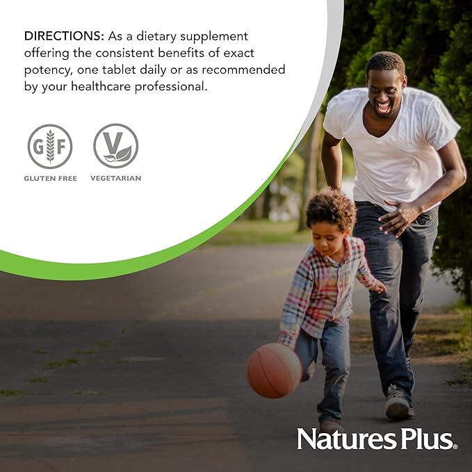 Natures Plus Herbal Actives Valerian Extended Release Tablets - 600 mg, 30 Vegan Tablets - Vegetarian, Gluten-Free - 30 Servings