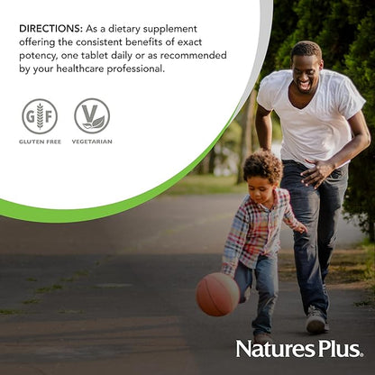 Natures Plus Herbal Actives Valerian Extended Release Tablets - 600 mg, 30 Vegan Tablets - Vegetarian, Gluten-Free - 30 Servings
