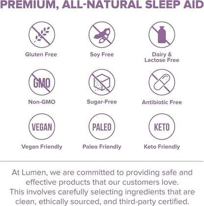 Sleep Aid for Adults, Herbal Supplement with Melatonin, Valerian Root, Magnesium, Deep Sleep Support to Promote Calm Deep Sleeping for Better Rest - 60 Capsules