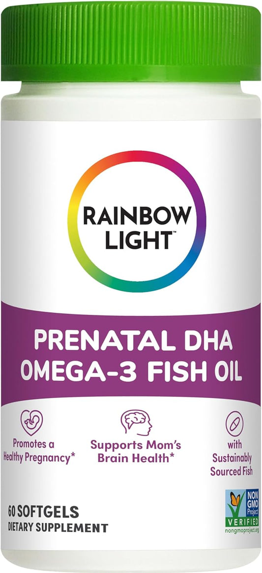 Rainbow Light - Prenatal Dha Smart Essentials, Omega-3 Fatty Acids- 60 Softgels