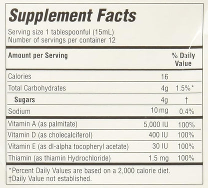 Strawberry/Banana 6.5 Oz. Cod Liver Oil