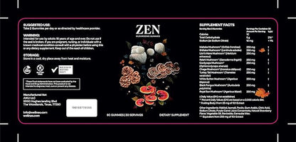 NAO Made in USA 10-in-1 Mushroom Gummies Nootropic – Premium Blend with Reishi, Lion’s Mane, Chaga, Cordyceps, Shiitake, Maitake & Turkey Tail for Brain, Immune & Energy Support –Non-GMO, Vegan