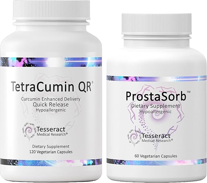 Men's Advanced Prostrate and Repair Bundle, Turmeric Curcumin Joint Support Supplement & Saw Palmetto Prostate Supplement for Men