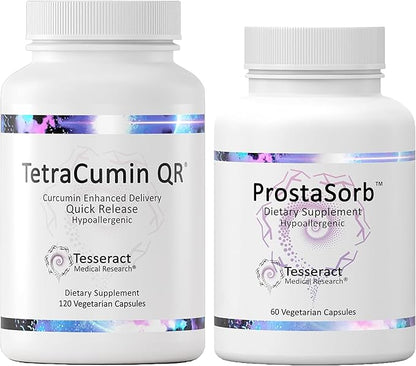 Men's Advanced Prostrate and Repair Bundle, Turmeric Curcumin Joint Support Supplement & Saw Palmetto Prostate Supplement for Men