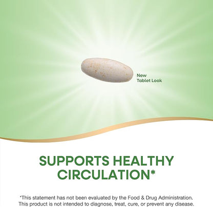 Nature's Way Garlicin Cardio, Premium Herbal, Supports Healthy Circulation*, No Garlic Taste, Vegan, 180 Tablets (Packaging May Vary)