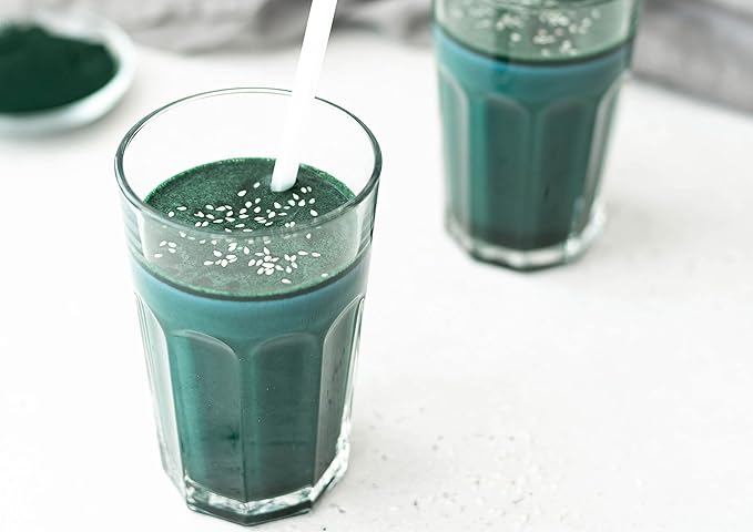 Food to Live Organic Algae Powder Mix, 16 Pounds – Spirulina and Chlorella 50/50 Blend, Non-GMO, Rich in Chlorophyll, Raw, Pure, Vegan Superfood, Bulk, Great for Smoothies, Good Source of Protein