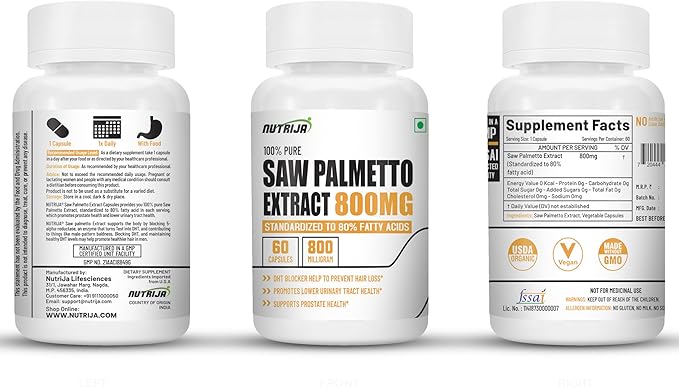 Saw Palmetto Extract 800MG (60 Capsule)