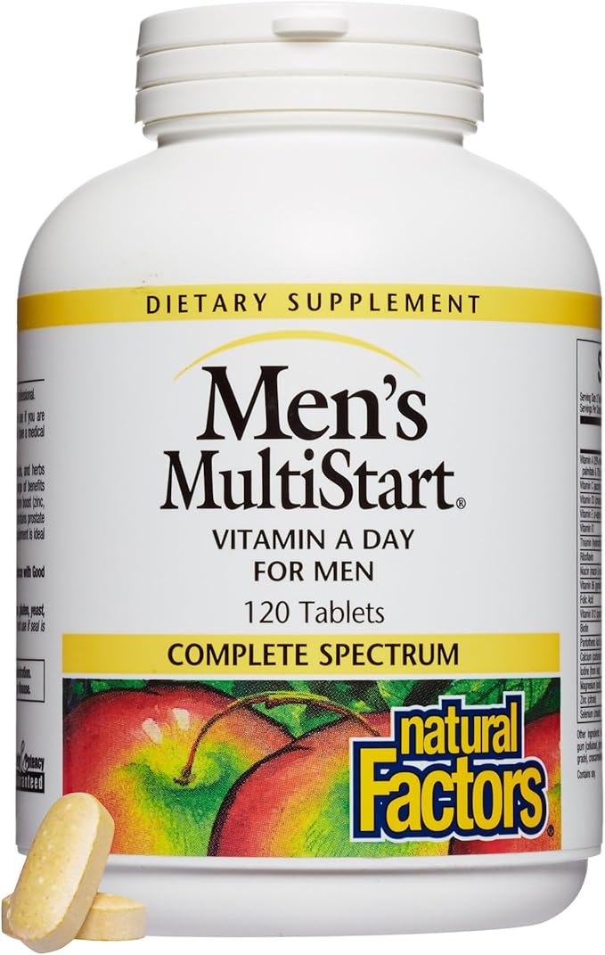 Natural Factors dr. Murray multistart« Men's 120 tabs (Multi-Pack)