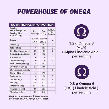 24 Mantra Organic Flax Seeds USDA Certified Organic EU Certified Organic Pesticides Free Adulteration Free Sodium Free - Pack of 1 | 7 Ounce