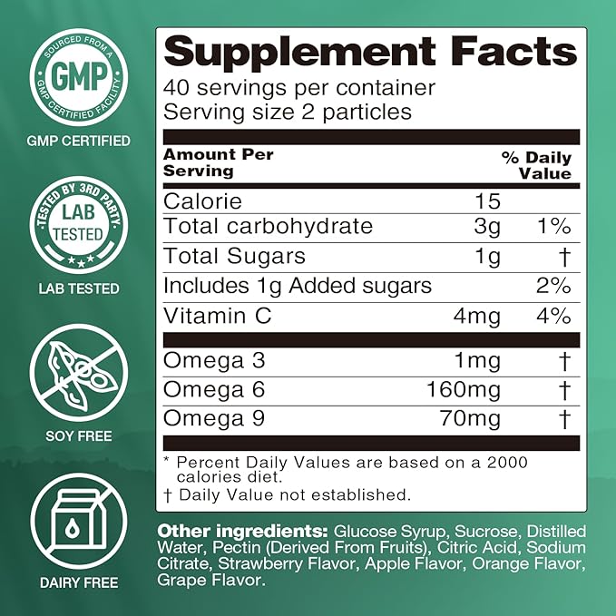 Hemp Gummies 1 Pack for Sleep Stress Anxiety Balance,Relaxes Body & Mind,Natural Edible Gummies with Omega 3-6-9 and Vitamin C,High Potency Organic Hemp Extract-80 Count