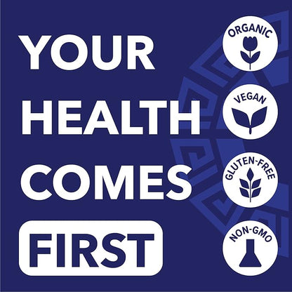 Organic Blue Spirulina Powder - 100% Natural Powdered Blue-Green Algae, No Fishy Smell, Nutrient-Dense Superfood, High Protein, USDA Organic, Non-GMO, Vegan, Make Colorful Food Creations - 30g