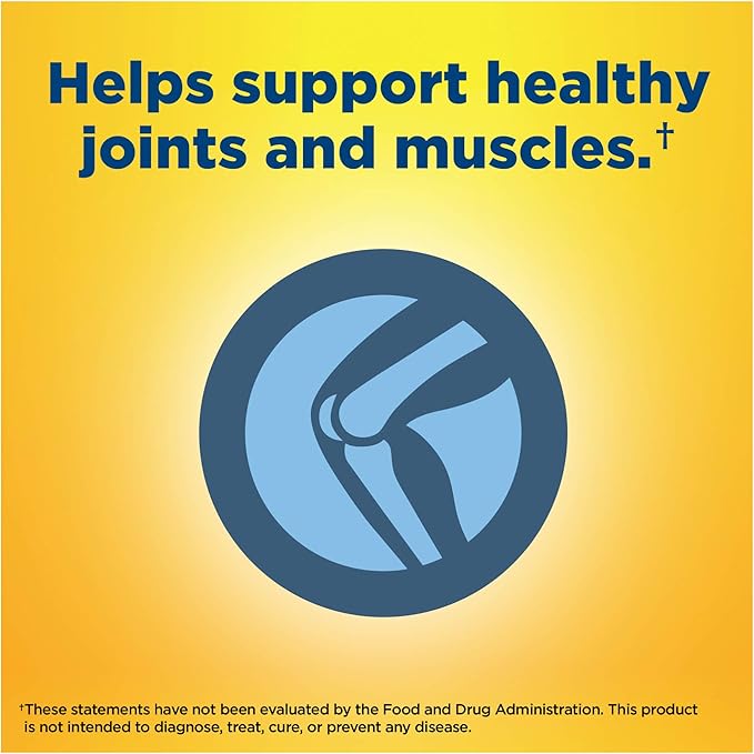 Nature Made TripleFlex Triple Strength Caplets with Vitamin D3, 120 Count for Joint Support