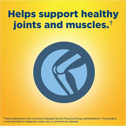 Nature Made TripleFlex Triple Strength Caplets with Vitamin D3, 120 Count for Joint Support