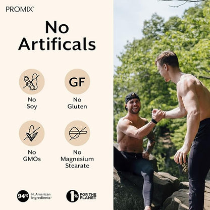 Promix Nutrition Heme Iron Supplement | Gut Friendly | 11mg polypeptide Formula - 90 Count