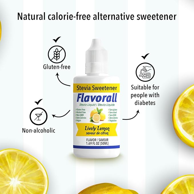 Aloe Vera & Wheatgrass Juice with Flavorall: USDA Certified Aloe Juice Shots - 30-Day Supply for Gut Detox, Immunity & Clear Skin, 75%-25% Highly Potent Concentration (Lemon)