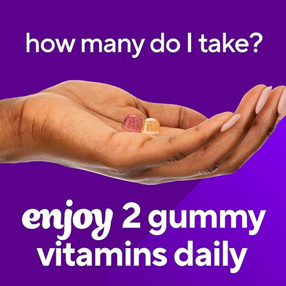 Vitafusion Fiber Well + Probiotics Gummies for Adults – 3g Fiber per Serving for Digestive Health and Probiotics*, 60 Count