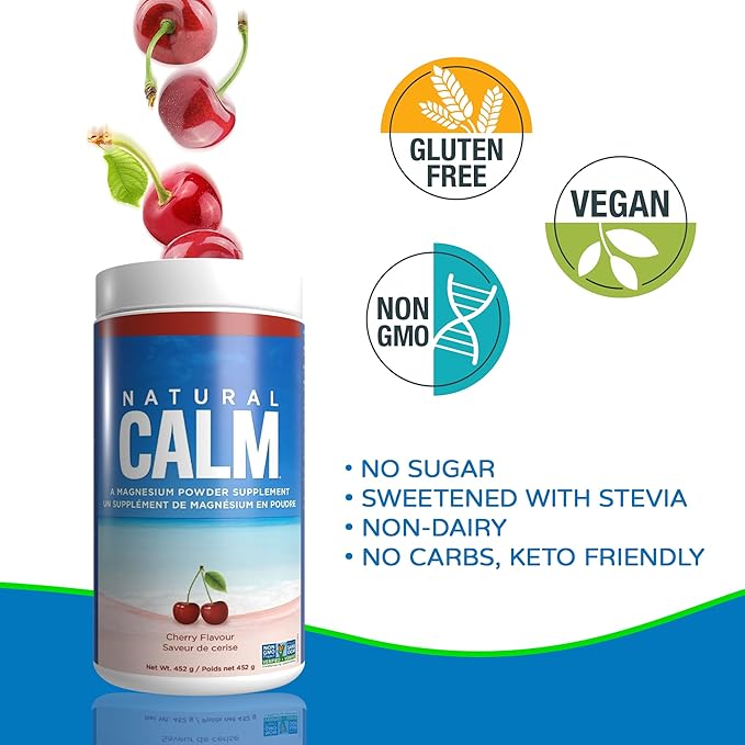 Natural Vitality Cherry Magnesium, 454 GR