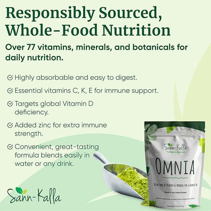 Reds and Greens Superfood Powder Nootropics, Improve Gut Health, Multivitamin, Probiotic, Gluten Free, Vegan and Keto Friendly, Full Serving of Vegetables, Essential Nutrients – 30 Servings