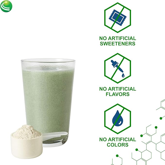 Nutra BioGenesis Premiere Greens Multi - Superfood Protein, Fiber, Antioxidant, and Essential Nutrient Powder Supplement - 322 g