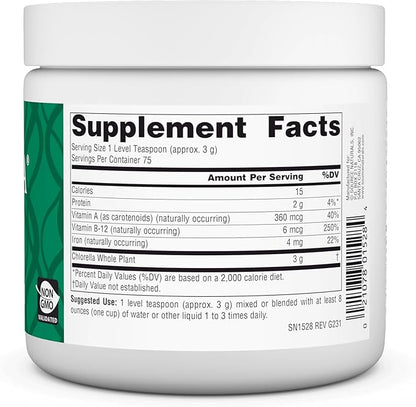 Source Naturals Chlorella, from Yaeyama Powder, 8 Ounce