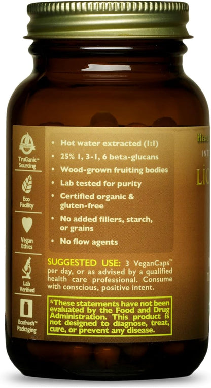 HealthForce SuperFoods Integrity Extracts Lion's Mane – Capsules - 90 Vegan Capsules