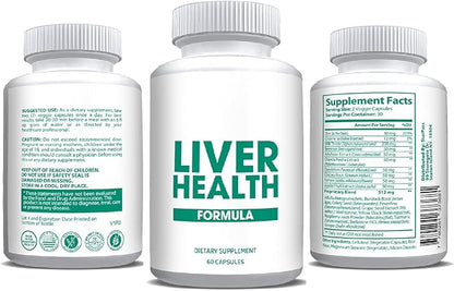 Pure Liver Health | Liver Detox & Cleansing Repair Formula with Natural Nutrients