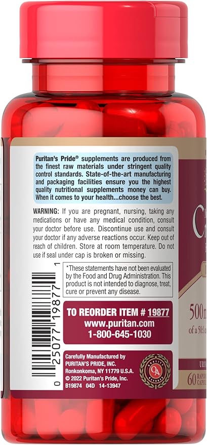 Puritan's Pride One A Day Cranberry 60 Capsules