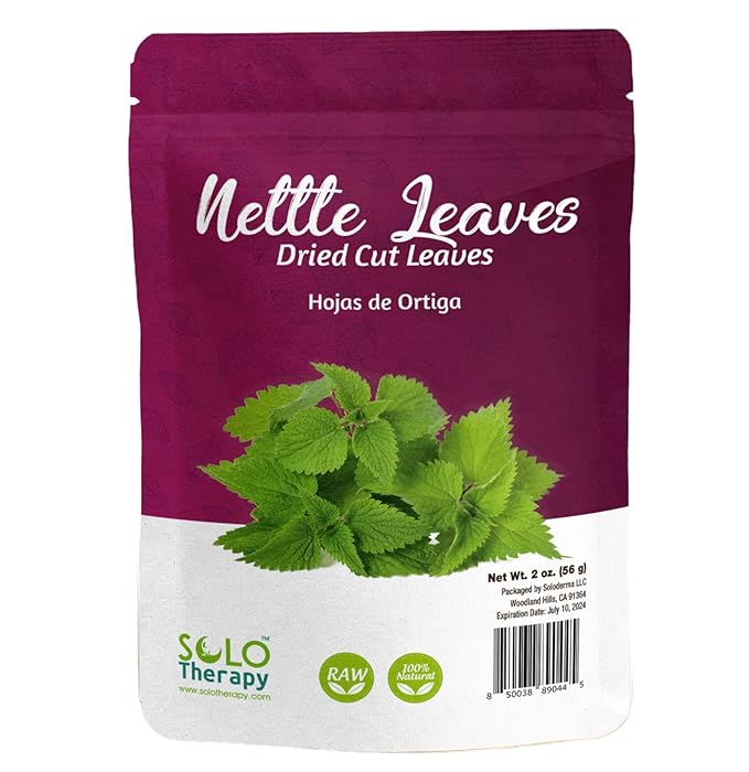 Nettle Leaf c/s 2 ounces, Nettle Leaf Tea, Resealable Bag, Stinging Leaf, Nettle Leaf Herb