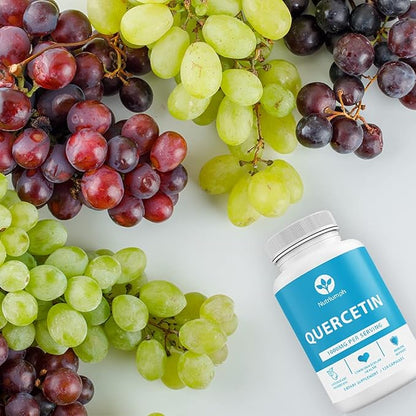 Quercetin 1000mg per Serving | Antioxidant Properties, Overall Health & Immune Support Supplement | 120 Capsules
