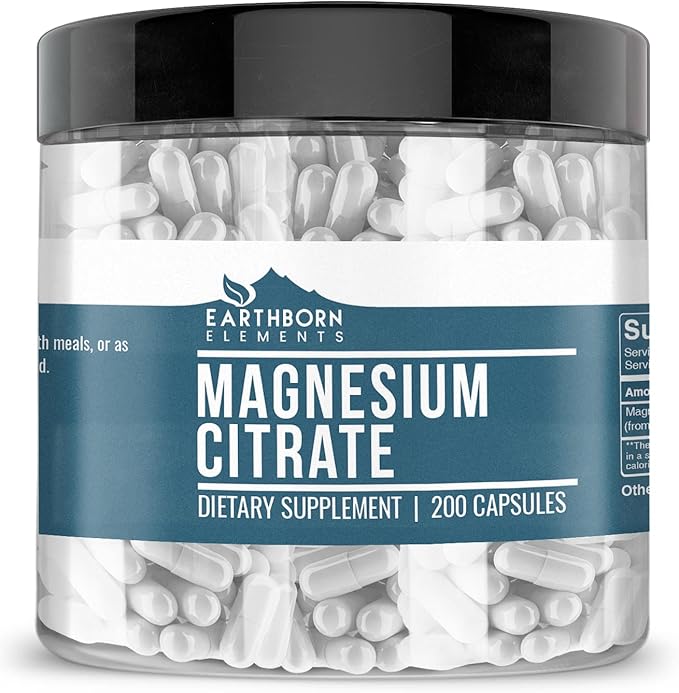 Earthborn Elements Chanca Piedra & Magnesium Citrate Bundle (200 caps)