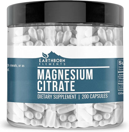Earthborn Elements Chanca Piedra & Magnesium Citrate Bundle (200 caps)
