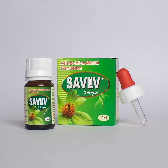 Liver Drops Ayurvedic Drops for Liver .Helps in Managing Various Liver Issues & Detox Pack of 10 Ml Vial, Natural