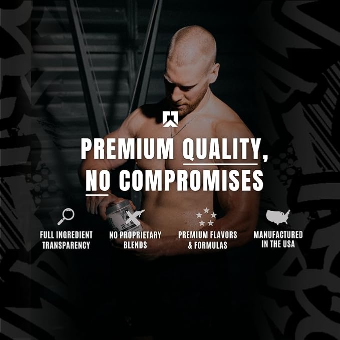 RYSE Creatine Monohydrate Powder - Unflavored - Supports Men & Women Lean Muscle Growth, Strength, Power, and Endurance - Helps Reduce Fatigue and Improve Workout Recovery - 60 Servings