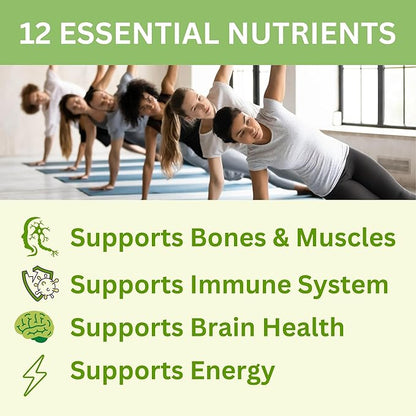 Greenfield Nutritions Halal Multivitamins for Adults | 90 Halal Vitamins for Women & Men | All Essential Gelatin Free Halal Gummy Vitamin, Mineral, Folic Acid, Biotin, Gluten Free, Non-GMO, Vegetarian