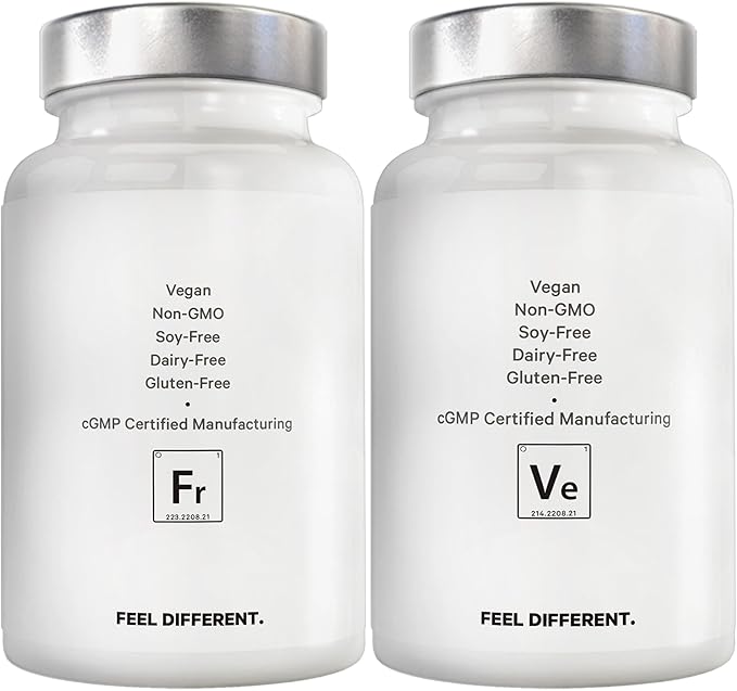 Amen Fruits + Veggies Vitamins Bundle, Raw Whole Food Multivitamin Capsules, Greens Vegetables, Red Fruits & Berries Vegan Blend, Fibers + Phytonutrients Superfood Minerals Supplement, Non-GMO, 180 ct