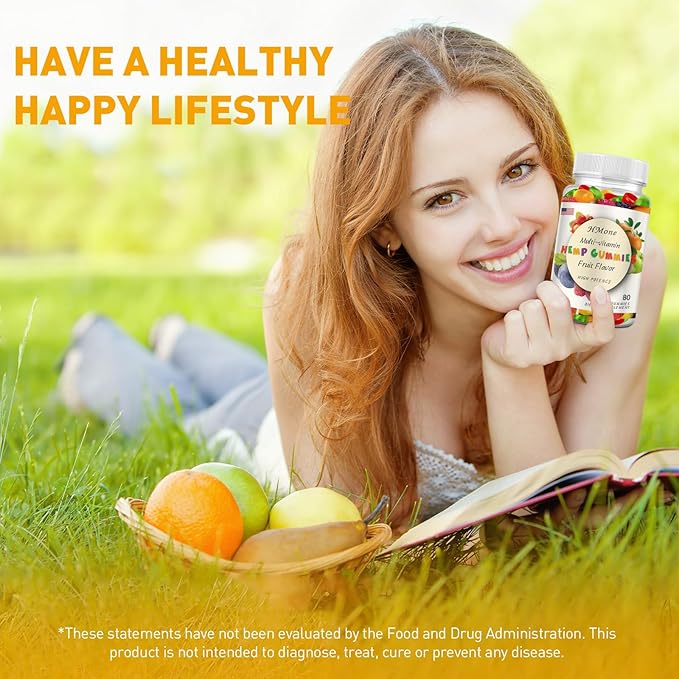 Hemp Gummies High Potency - 3 Pack, High Potency Organic & Extra Strength