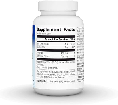 Planetary Herbals Full Spectrum Stinging Nettle, for Healthy Sinus Support* 420mg - 120 Tablets