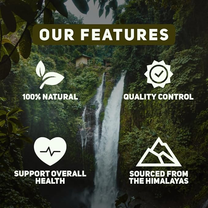 Chuga's Pure Himalayan Shilajit for Men & Women | Organic Shilajit Harvested 16,000 Feet | Lab Tested in USA, 74+ Fulvic Acid, Immune Booster, Shilajit Resin, 175 Servings per 35 Gram Jar (Pack of 2)