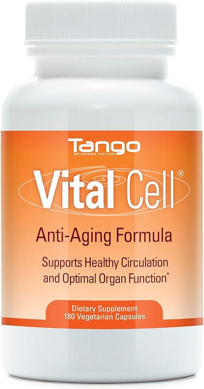 Vital Cell Natural Herbal Anti Aging Supplement and CardioPhase Natural Herbal Herbal Heart Support Supplement
