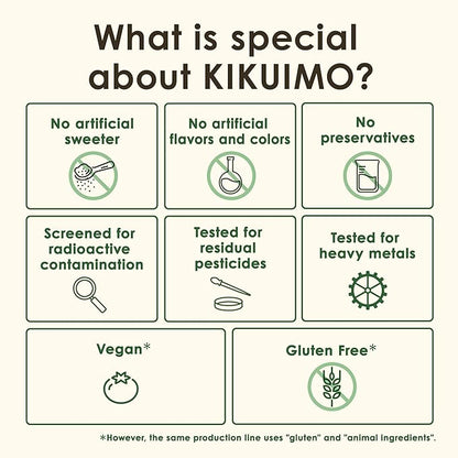 NAFFY KIKUIMO Jerusalem Artichoke Supplement -Inulin, Dietary Fiber, Organic, Made in Japan, 210 Tablets