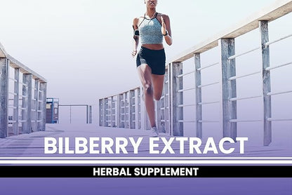 Pure Original Ingredients Bilberry Extract (365 Capsules) No Magnesium Or Rice Fillers, Always Pure, Lab Verified