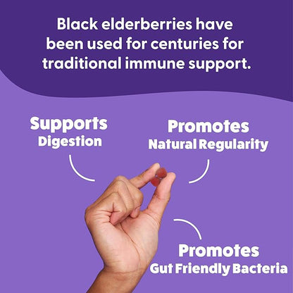 Prebiotic Fiber Gummies by Feel Great Vitamin Co (60 Gummies) | Helps Improve Digestive Health, Restore Natural Gut Flora, and Support Overall Health & Immunity* | Vegetarian & Vegan Friendly Chew