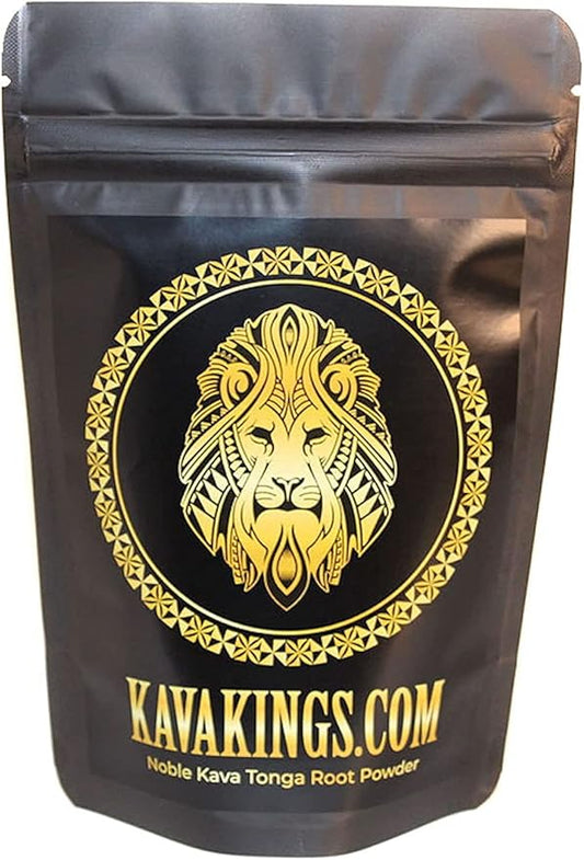 Kava Kings Kava Root Powder-Noble Kava Tonga 16 oz-Naturally sourced from 'EUA, Tonga