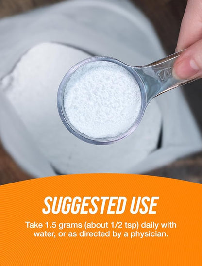 BulkSupplements.com Magnesium BHB Powder - BHB Salts, Beta-HydroxyButyrate Powder - Unflavored & Gluten Free, 1.5g per Serving, 500g (1.1 lbs) (Pack of 1)