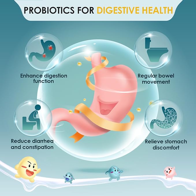 ZEBORA Probiotics for Men and Prebiotics for Digestive Health, 90 Tablets, 60 Billion CFUs for Immune and Gut Health, 10 Strains, Hypoallergenic Probiotics, Shelf Stable, Gluten & Soy Free
