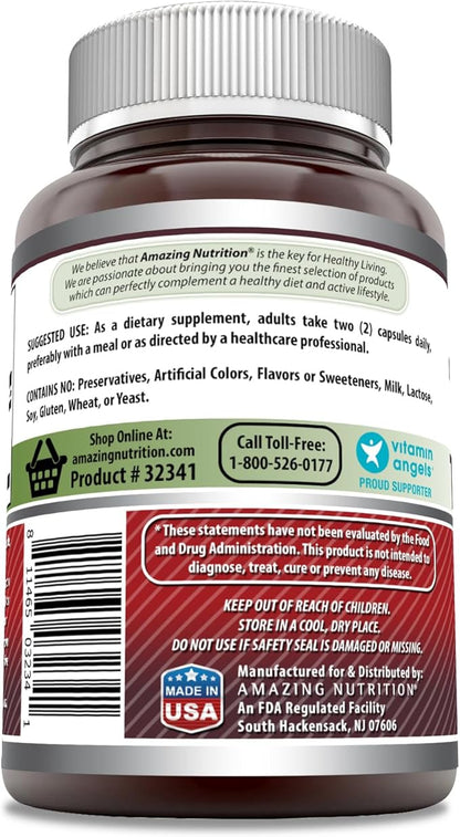 Amazing Formulas Tart Cherry Supplement | 2000 Mg Per Serving | Capsules Supplement | Non-GMO | Gluten Free | Made in USA (1 Pack, 250 Count)