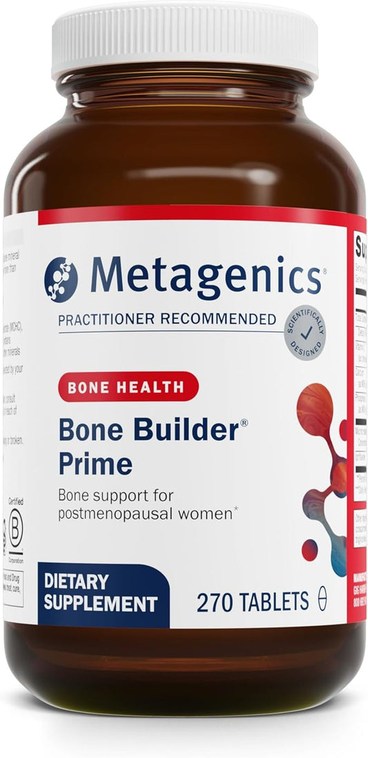Metagenics Bone Builder Prime Enhanced Bone Support* | 90 servings, 270 Count (Pack of 1)