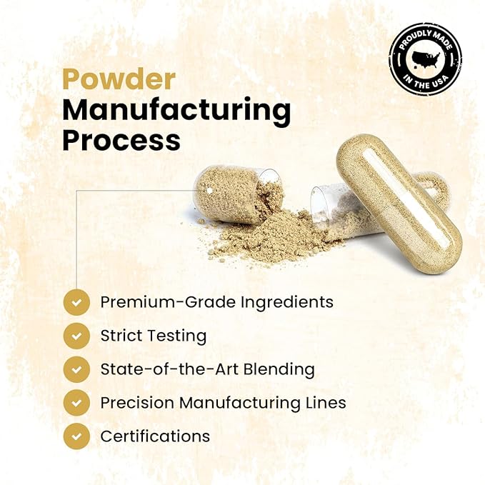 Magnesium Glycinate 275 MG - Extra Strength Vegan Supplement for Men & Women, 90 Capsules, Gluten & Soy Free, Natural Support, 3rd Party Tested, Made in USA